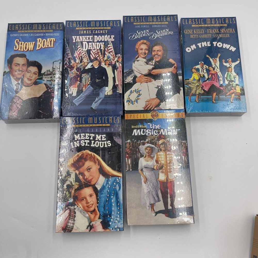 Great‎ Musicals Volume One VHS Box Set Classic Musicals Collection